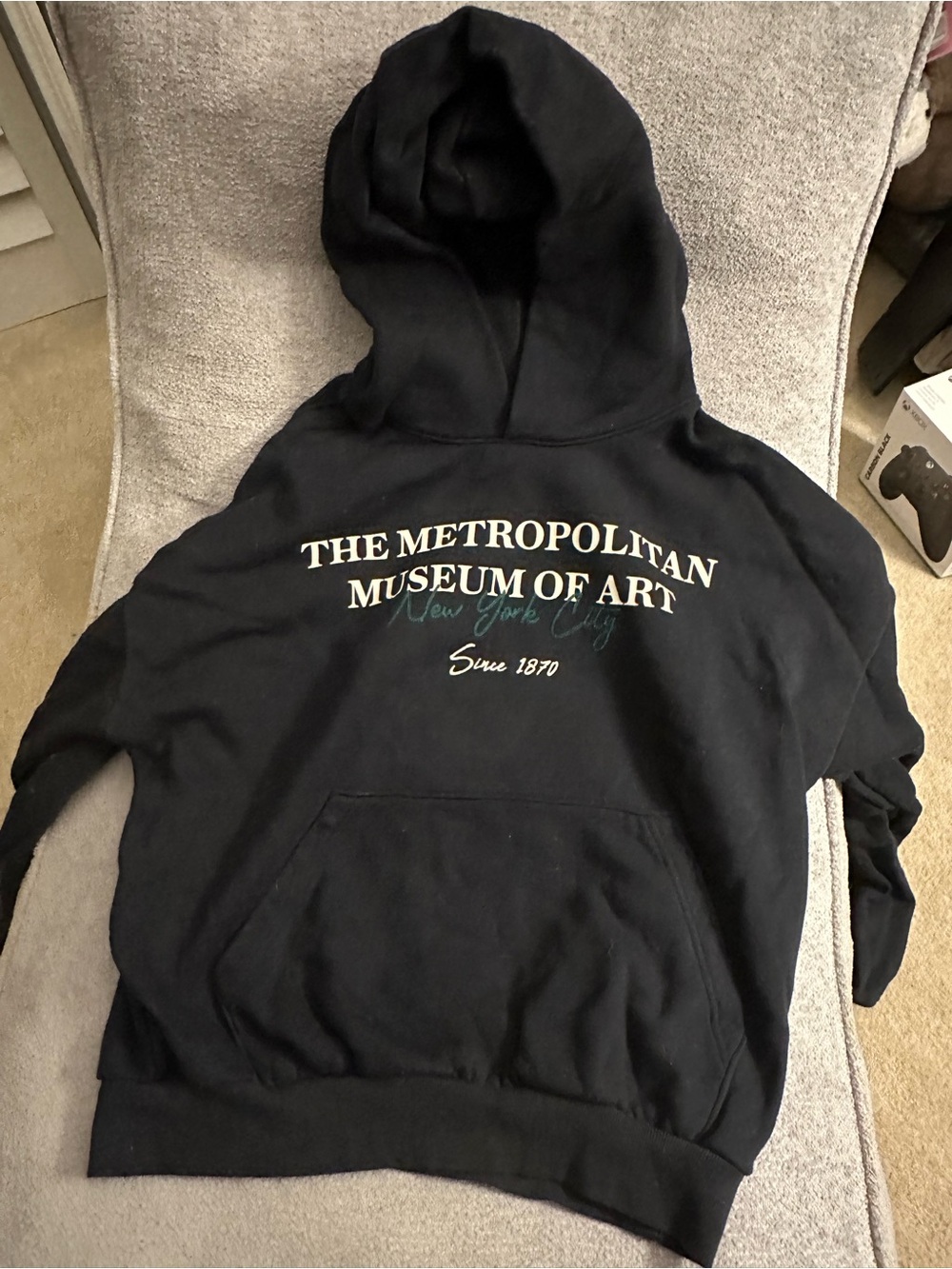 The Metropolitan Museum of Art Black Pullover Hoodie/Pac Sun Size Medium!